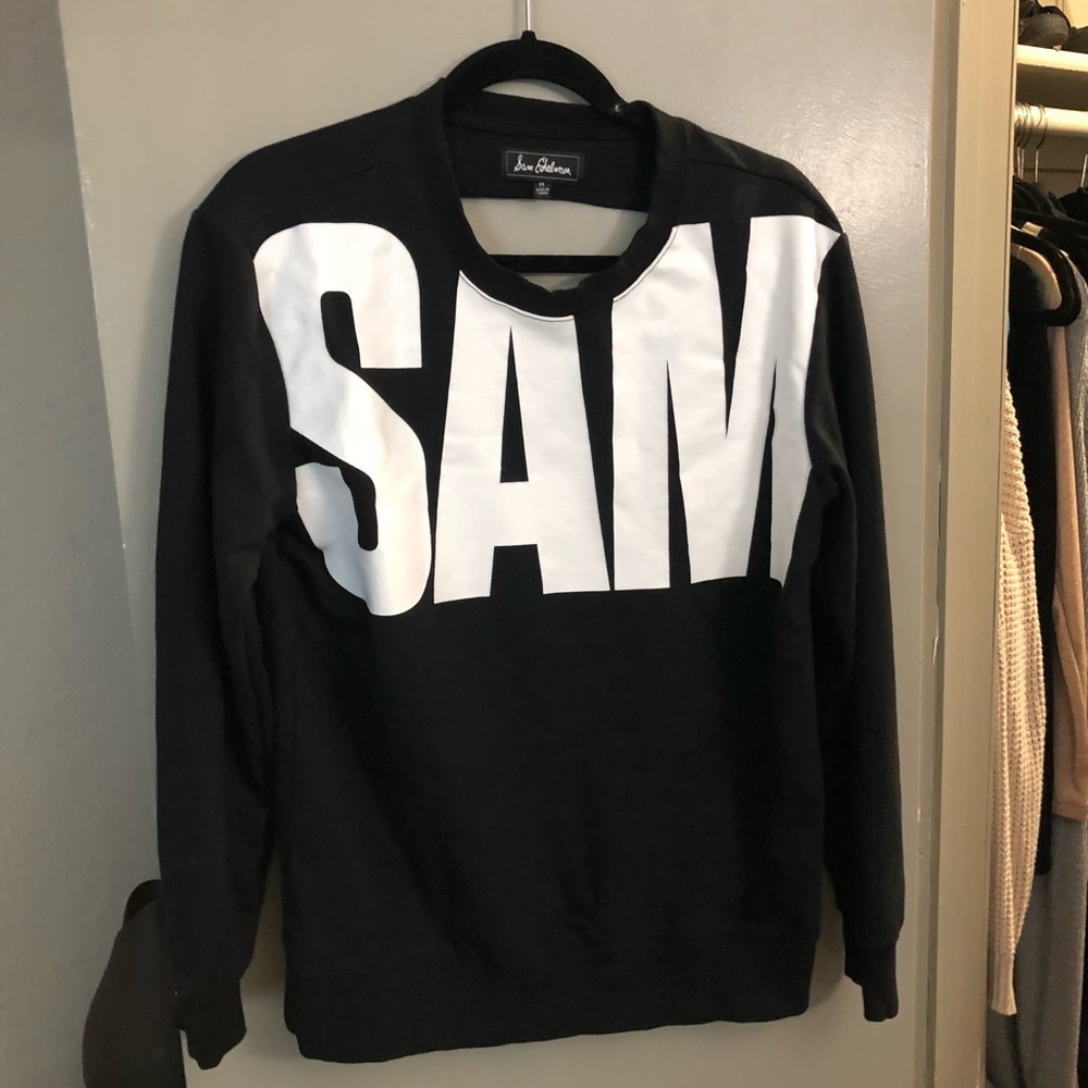 Back cut out sweatshirt
